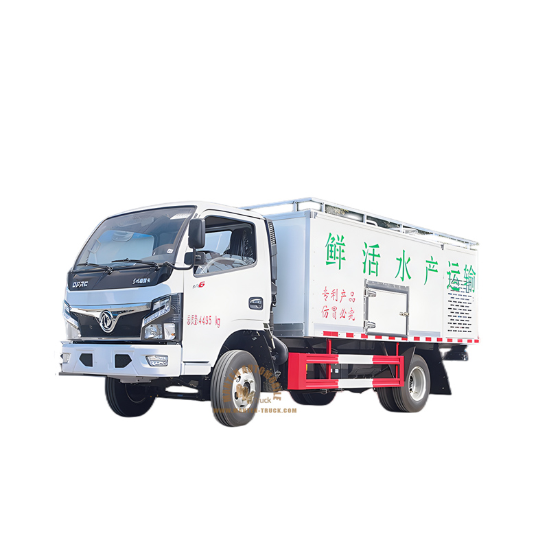 Dongfeng 2 тонны 4x2 Живая рыба Транспорт грузовик
