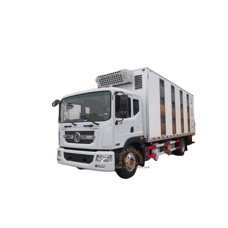 Dongfeng 4x2 12 тонн Грузовик для перевозки скота
