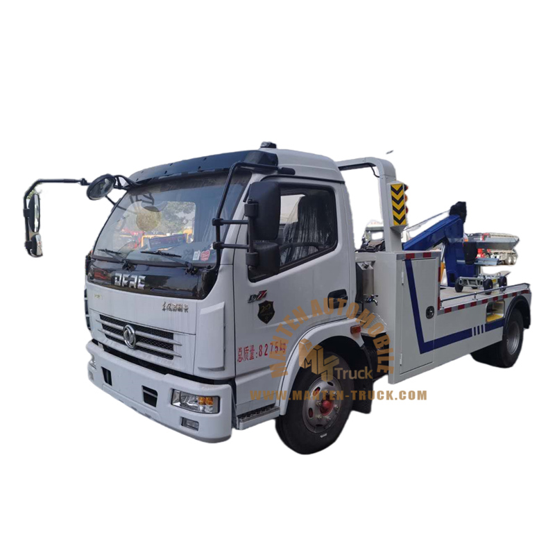 dongfeng 5ton integrated tow truck