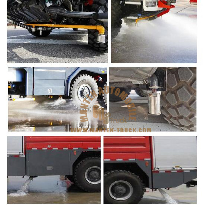 Пожарная машина аэропорта Withself-защиты системы