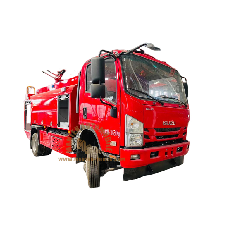 ISUZU 6000 литров воды спринклер пожарная машина