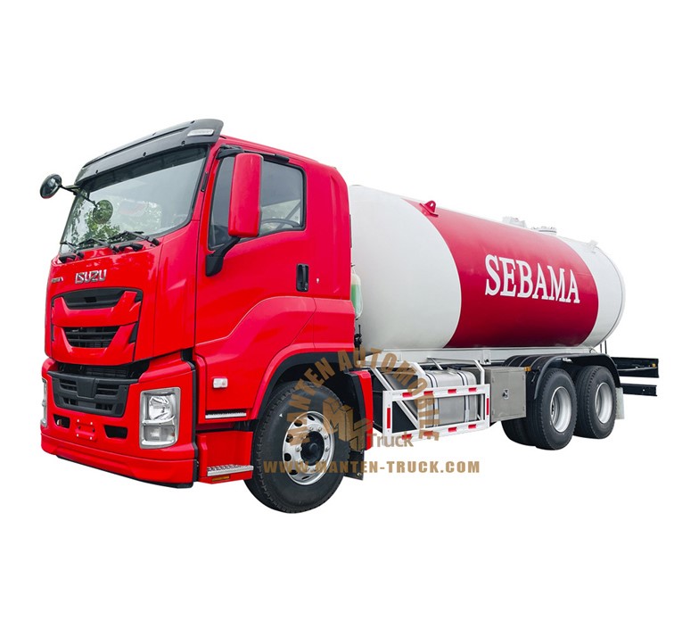 ISUZU 25000 литров LPG Транспорт грузовик