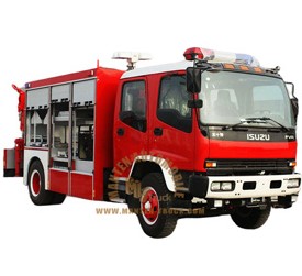 Спасательная пожарная машина